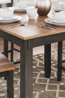 Gesthaven Counter Height Dining Table and 4 Barstools (Set of 5) - 5th Ave Furniture
