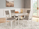 Erinberg Dining Table and 4 Chairs (Set of 5) - 5th Ave Furniture