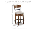 Valebeck Counter Height Bar Stool - 5th Ave Furniture