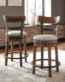 Valebeck Counter Height Bar Stool - 5th Ave Furniture