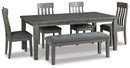 Hallanden Dining Room Set - 5th Ave Furniture