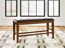 Ralene Counter Height Dining Bench - 5th Ave Furniture