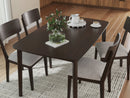 Mallenette Dining Table and 4 Chairs (Set of 5) - 5th Ave Furniture