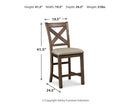 Moriville Counter Height Dining Set - 5th Ave Furniture