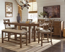 Moriville Counter Height Dining Set - 5th Ave Furniture