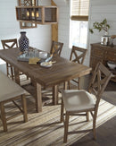 Moriville Counter Height Dining Set - 5th Ave Furniture