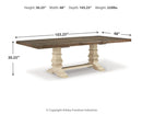 Bolanburg Dining Room Set - 5th Ave Furniture