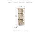 Bolanburg Display Cabinet - 5th Ave Furniture