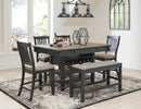 Tyler Creek Counter Height Dining Set - 5th Ave Furniture