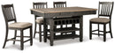 Tyler Creek Counter Height Dining Set - 5th Ave Furniture