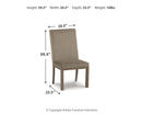 Chrestner Dining Chair - 5th Ave Furniture