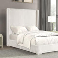 Cadwell E.King, Queen, & Full Bed White, Gray, & Black - 5th Ave Furniture