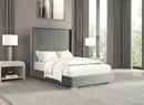 Cadwell E.King, Queen, & Full Bed White, Gray, & Black - 5th Ave Furniture
