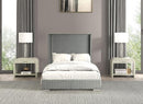Cadwell E.King, Queen, & Full Bed White, Gray, & Black - 5th Ave Furniture