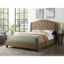 Carly Cal.King, E.King, Full, & Queen Bed Grey & Brown - 5th Ave Furniture
