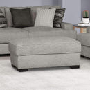 ARDENFOLD Ottoman, Beige & Gray