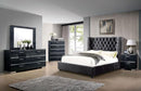 Cayla Cal.King, E.King, & Queen Bed Silver & Grey - 5th Ave Furniture
