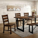 Dulce Dining Table Set Bench - 5th Ave Furniture