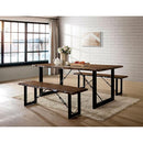 Dulce Dining Table Set Bench - 5th Ave Furniture