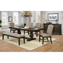 Faulk 7 Pc Dining Table Set - 5th Ave Furniture