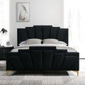 Florizel Bed Black & Red