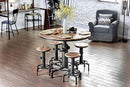 Foskey Antique Black Dining Table - 5th Ave Furniture