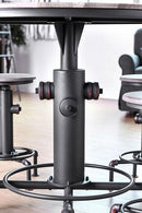 Foskey Antique Black Dining Table - 5th Ave Furniture