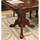 GEORGETOWN Antique Cherry Dining Table w/ Double Pedestals - 5th Ave Furniture
