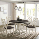 HALEIGH Round Dining Table - 5th Ave Furniture