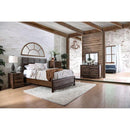 Hankinson Rustic Natural Tone Mirror - 5th Ave Furniture