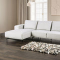 Baerum Sectional, Left & Right Chaise Beige & Gray - 5th Ave Furniture