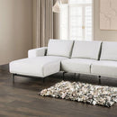 Baerum Sectional, Left & Right Chaise Beige & Gray - 5th Ave Furniture