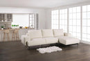 Baerum Sectional, Left & Right Chaise Beige & Gray - 5th Ave Furniture