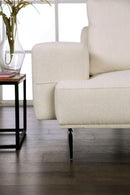 Baerum Sectional, Left & Right Chaise Beige & Gray - 5th Ave Furniture