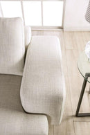 Baerum Sectional, Left & Right Chaise Beige & Gray - 5th Ave Furniture