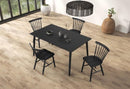 Beale Dining Table Walnut & Black