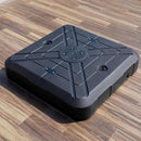 Hero 10 Ft Square Umbrella w/ Double Top + 37" Large Base - 5th Ave Furniture