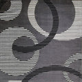 Blitar Brown Black, Brown Cream, & Gray 5' X 7' Area Rug