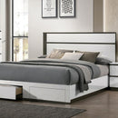 Birsfelden Queen Bedroom Set White - 5th Ave Furniture