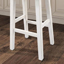 Biasca 24" Stool (2/CTN) White, Brown, & Black