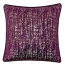 Belle Beige 20" X 20" Pillow, Beige, Multi, Purple, Red