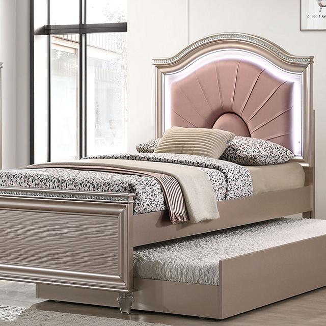ALLIE Full Bed, Rose Gold image
