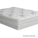 JALEN White 9" Euro Top Mattress, Queen - 5th Ave Furniture