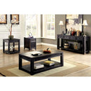 MEADOW Antique Black Side Table - 5th Ave Furniture