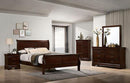 Louis Philippe Full, Twin, Full, & King Bed Black, Grey, Brown & White - 5th Ave Furniture