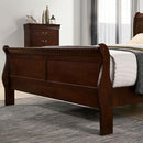 Louis Philippe Full, Twin, Full, & King Bed Black, Grey, Brown & White - 5th Ave Furniture