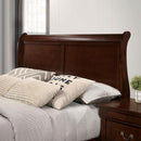 Louis Philippe Full, Twin, Full, & King Bed Black, Grey, Brown & White - 5th Ave Furniture