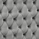 STEFANIA E.King & Queen Bed, Black & Gray