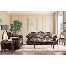 JAMAEL Brown/Espresso Sofa - 5th Ave Furniture