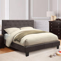 LEEROY Queen & Twin Bed Ivory & Gray - 5th Ave Furniture